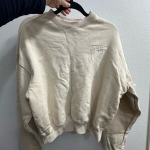 Oner Active Cream Crew Neck Sweater